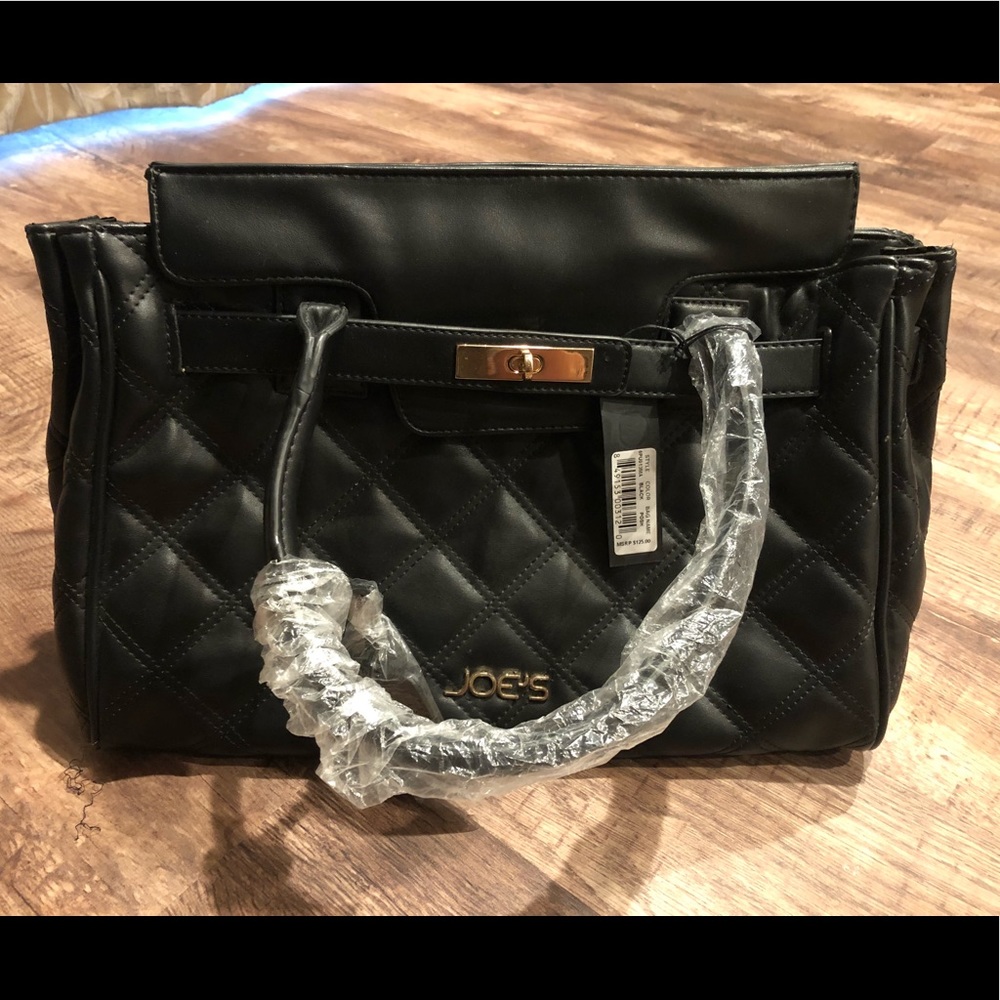 Joe’s black purse